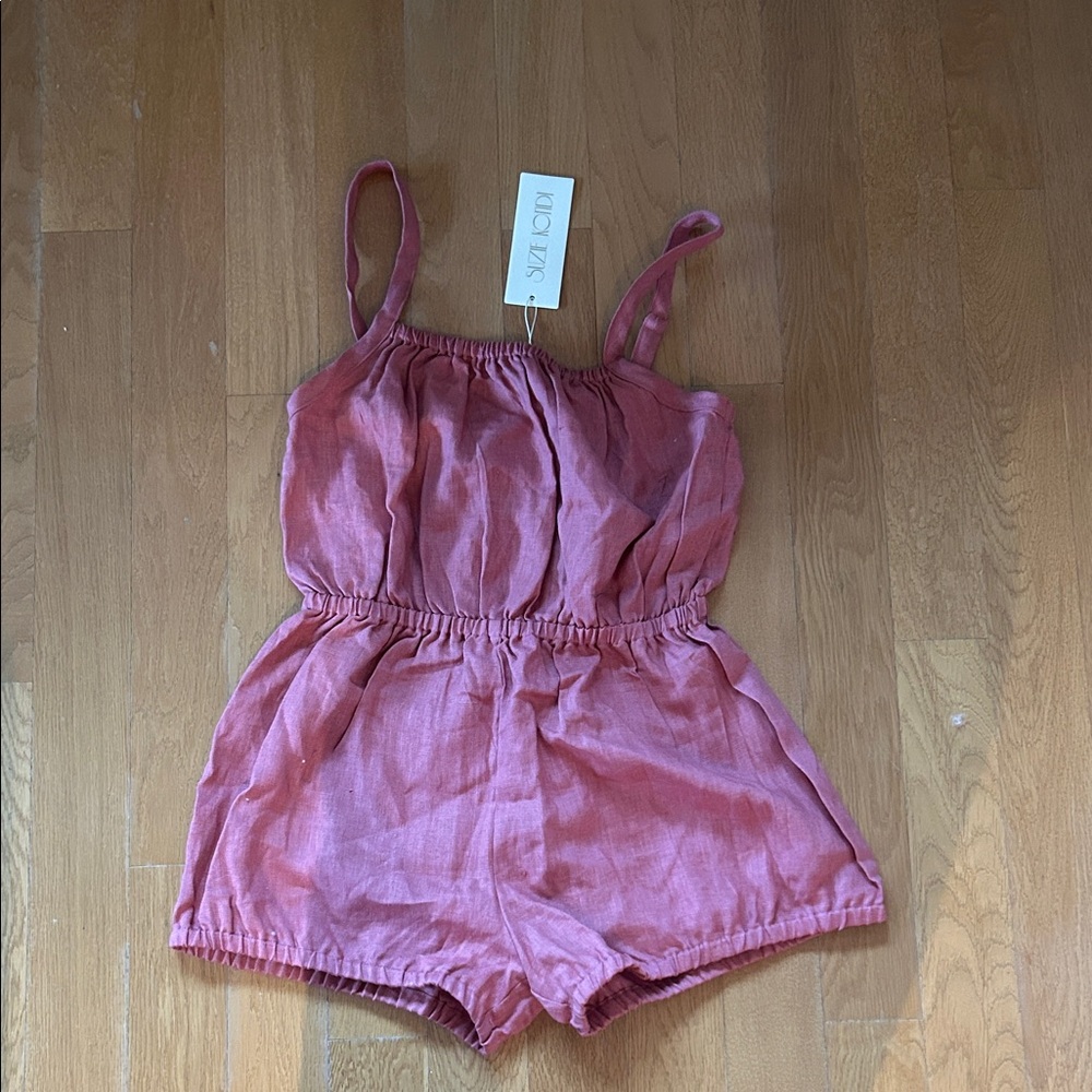 Suzi Kondi Romper in Dusty Rose